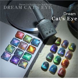 8ml Nail Art Dream Cat Eye Gel Polish Fine Glitter Starlight Cat Eye Nail Gel Polish