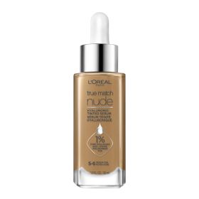 L'Oreal Paris True Match Hyaluronic Tinted Serum Foundation Makeup;  Medium Tan 5-6;  1 fl oz