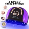 Nail Drying Lamp For Nails UV Light Gel Polish Manicure Cabin Led Lamps Nails Dryer Machine Professional Equipment